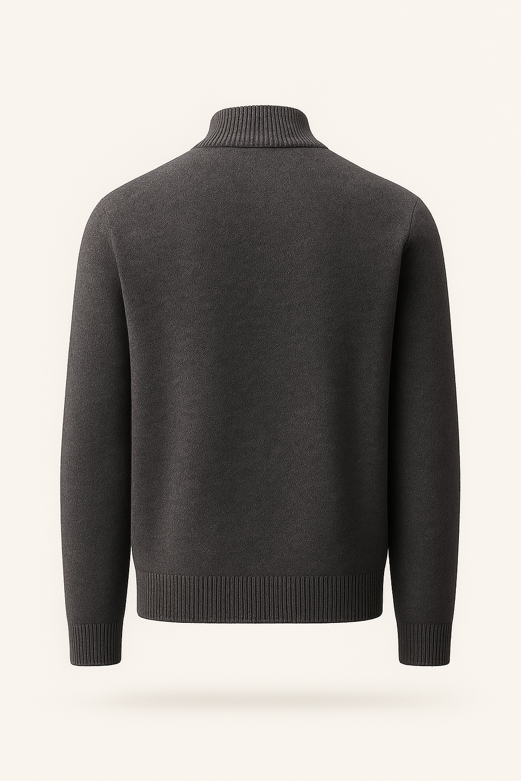 Vaniro Cashmere Cardigan Dark Grey