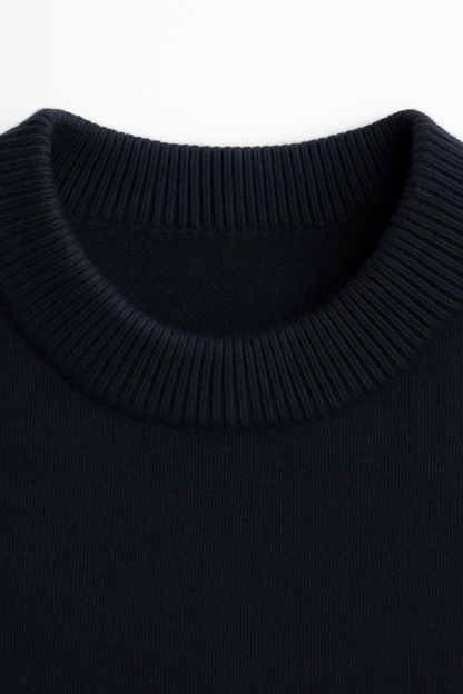 Averin Cashmere Knit Navy