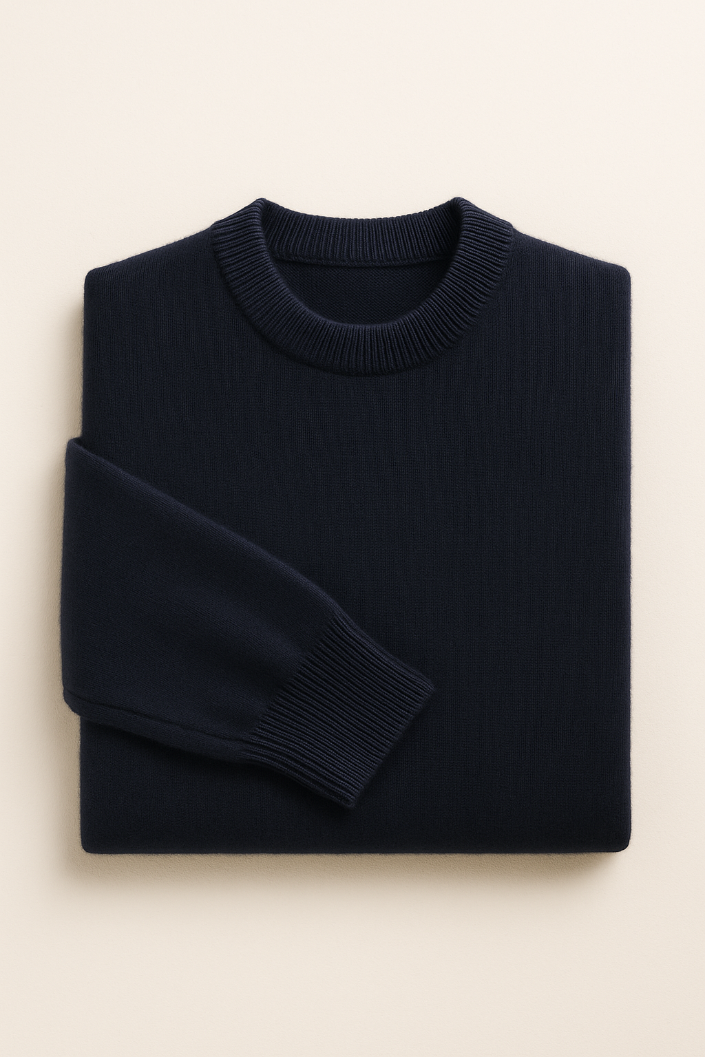Averin Cashmere Knit Navy