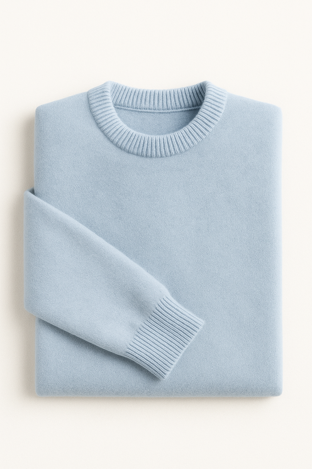 Averin Cashmere Knit Light Blue