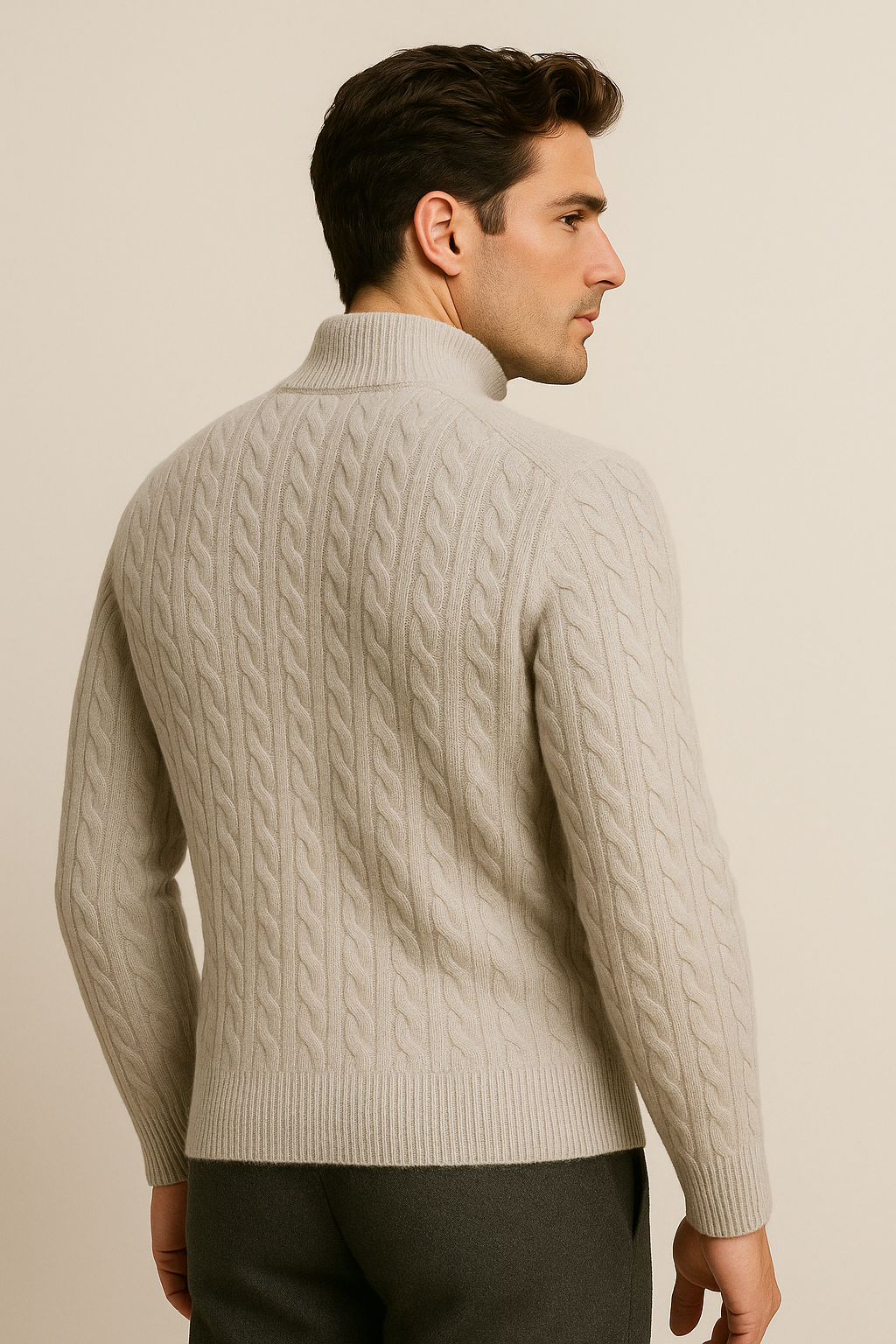 Seviro Cashmere Knit Grey