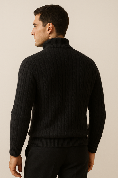 Seviro Cashmere Knit Black