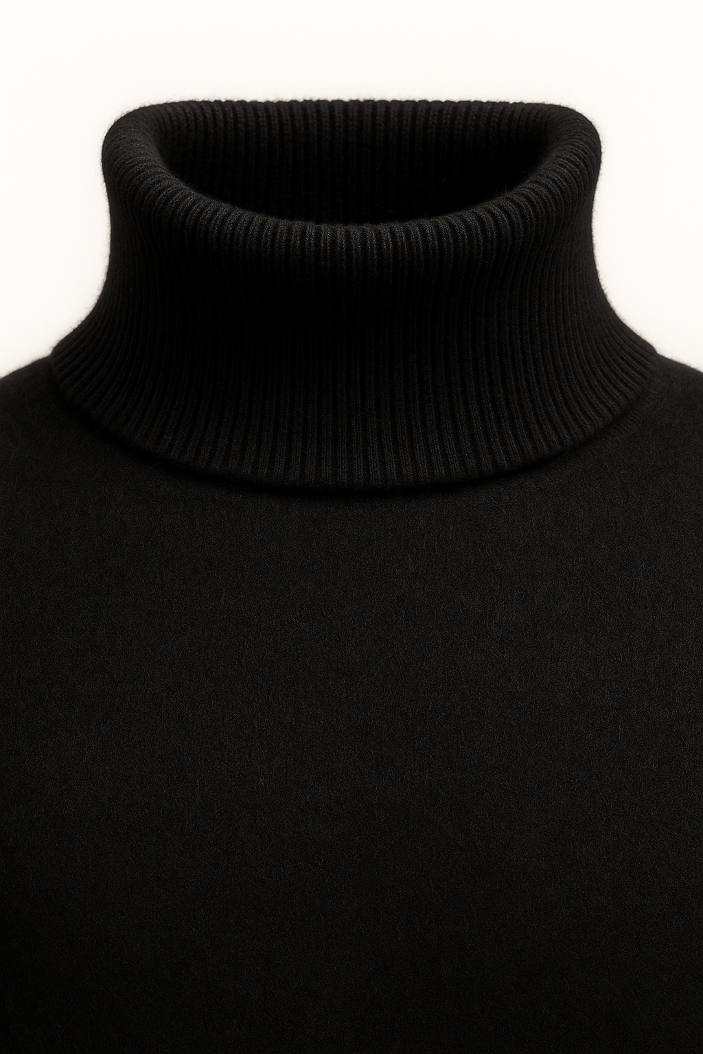 Paravi Cashmere Turtleneck Black