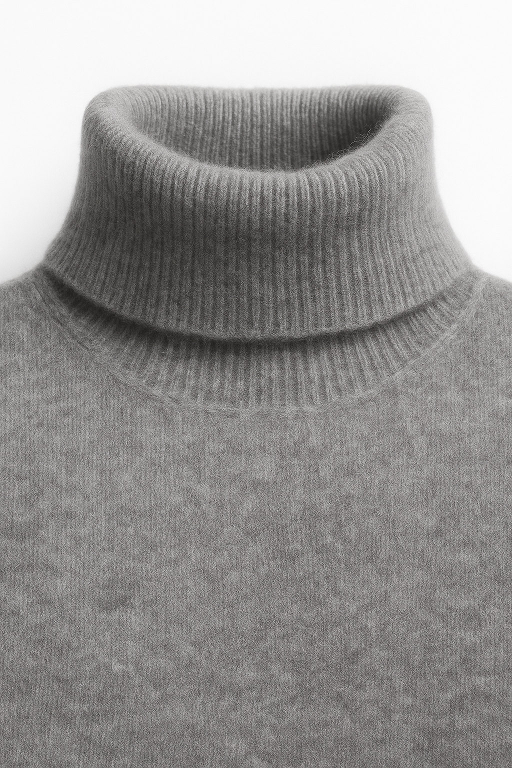 Paravi Cashmere Turtleneck Grey