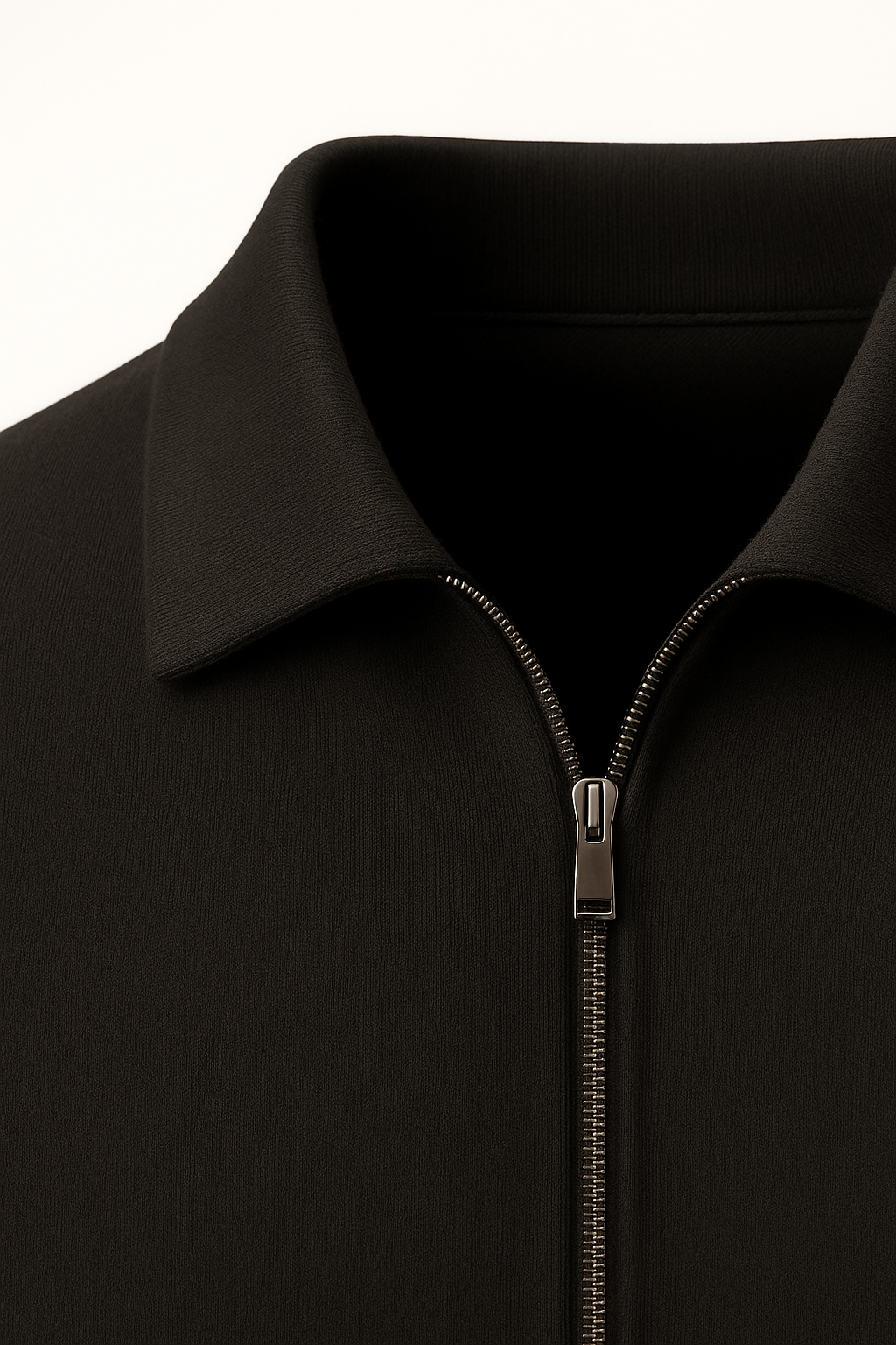 Teravo Merino Zip Sweater Black