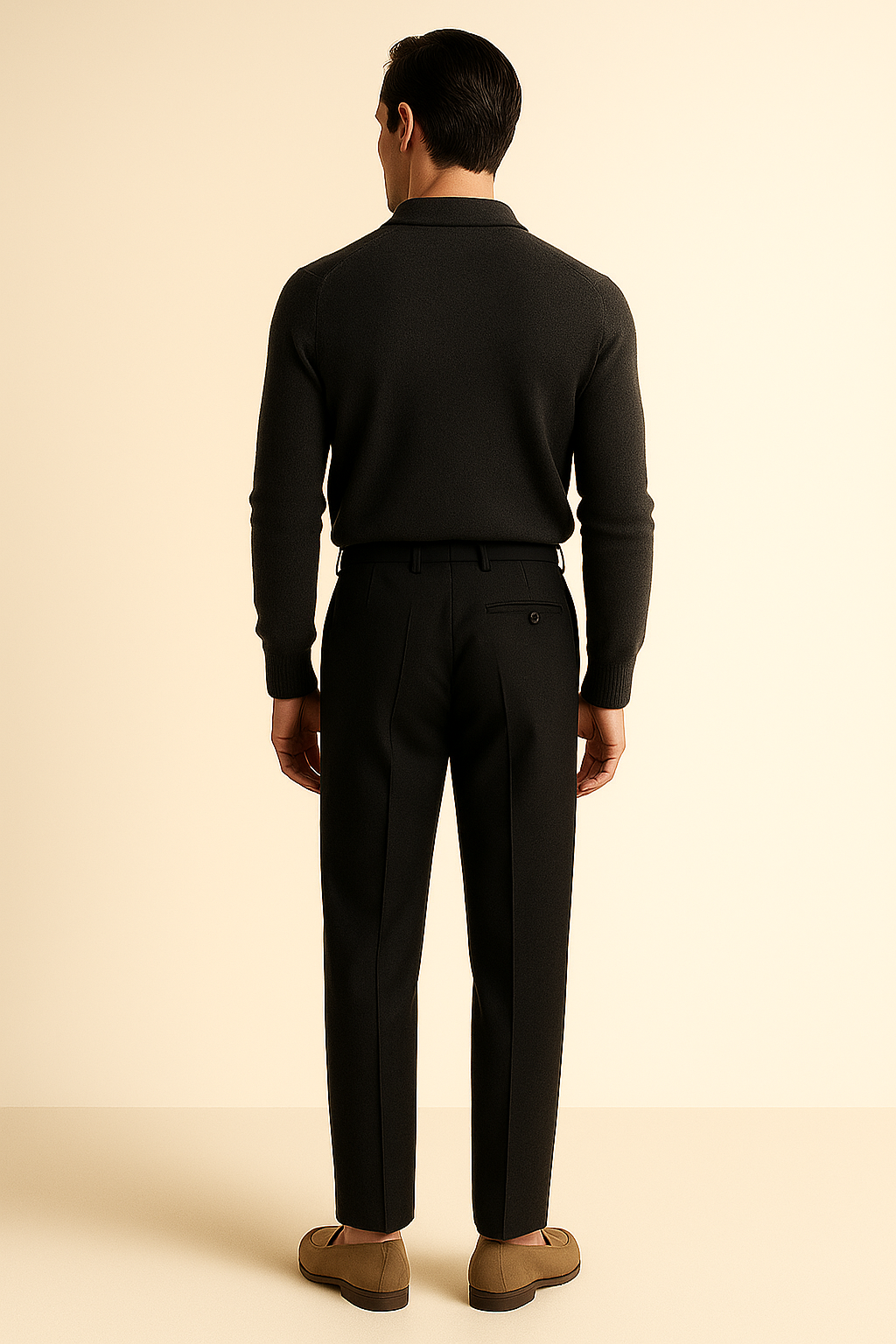 Calivo Gebardine Pantalon Black
