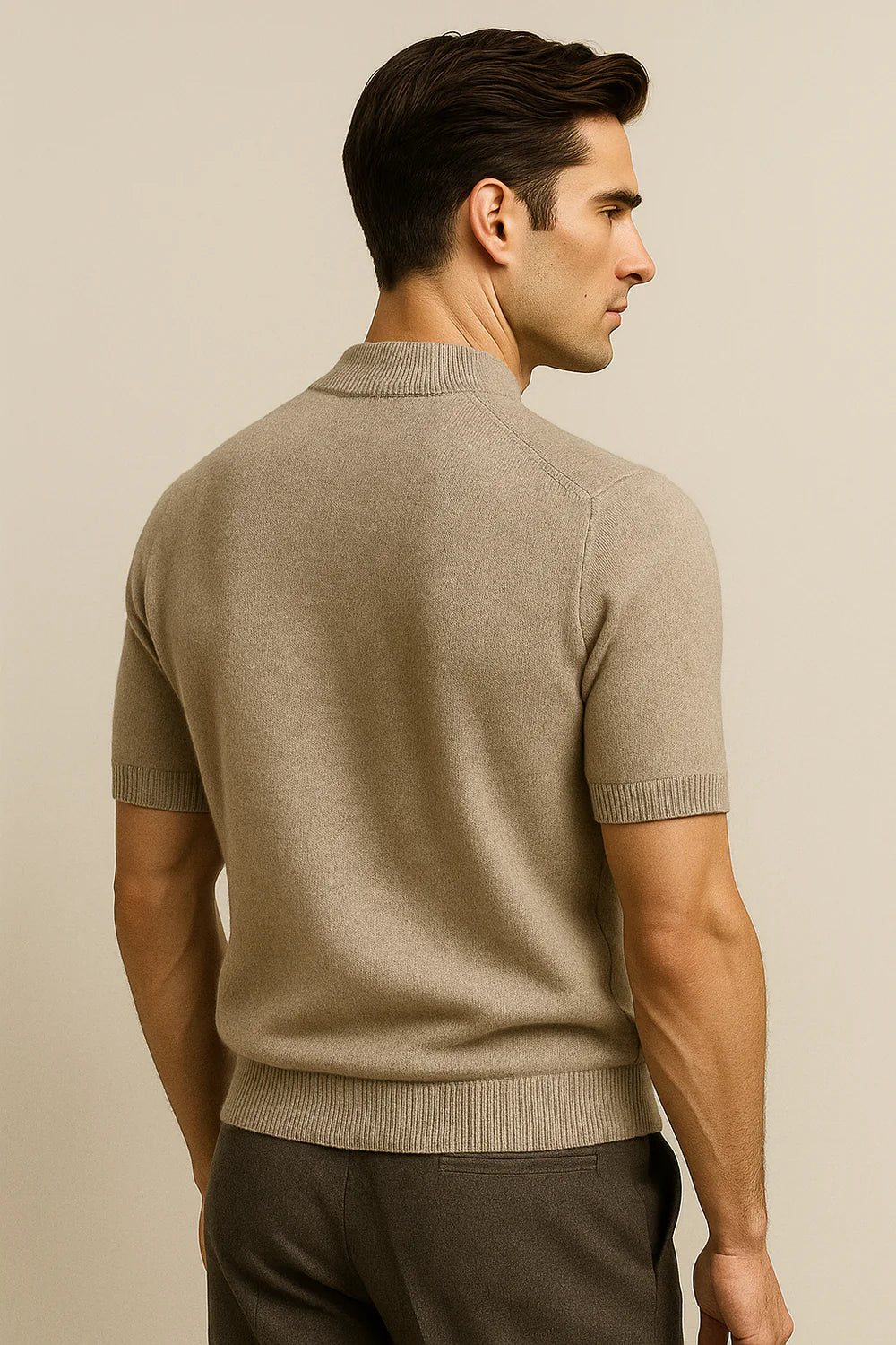Aurelo Cashmere T-Shirt Grey