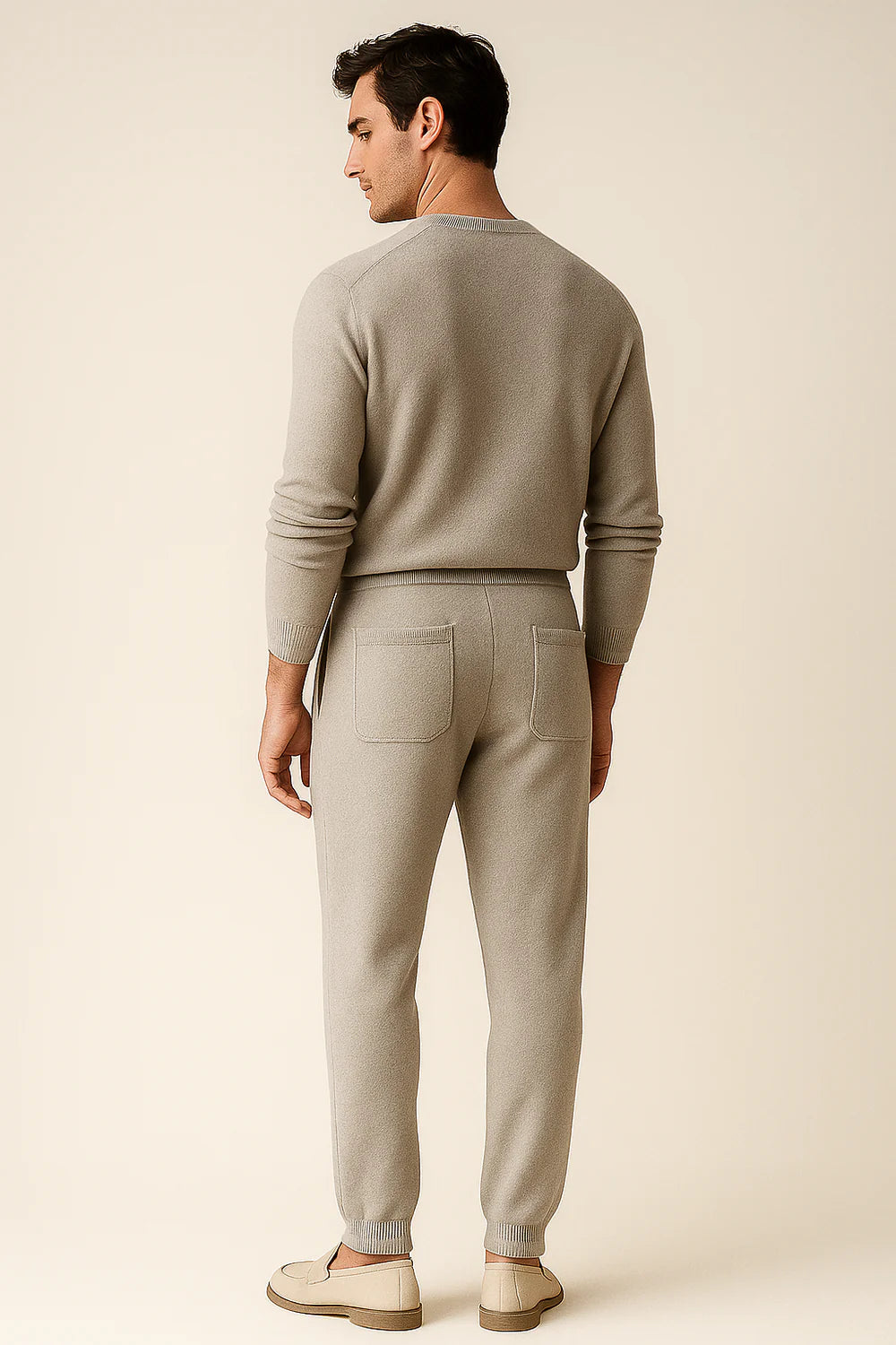Belorin Cashmere Trousers Grey