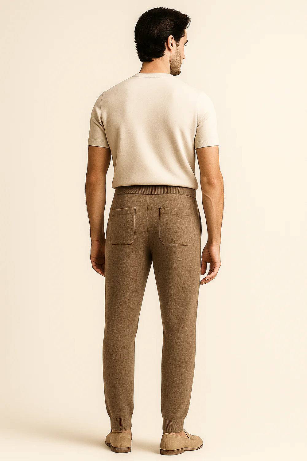 Belorin Cashmere Trousers Brown