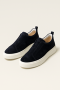 Ladore Suede Slip-On Navy