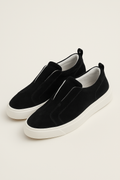 Ladore Suede Slip-On Black