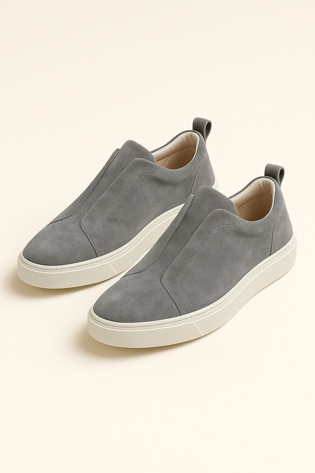 Ladore Suede Slip-On Grey