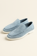 Ladore Suede Loafers Light Blue