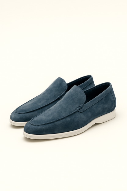 Ladore Suede Loafers Ocean Teal