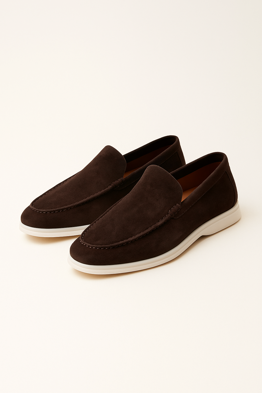Ladore Suede Loafers Brown
