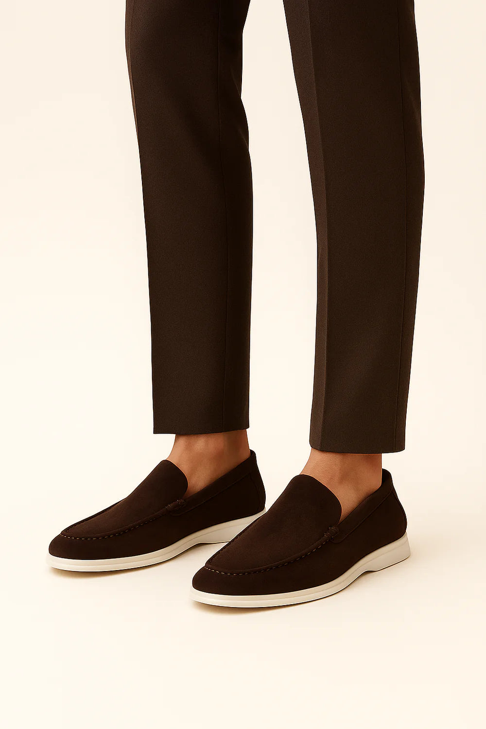 Ladore Suede Loafers Brown