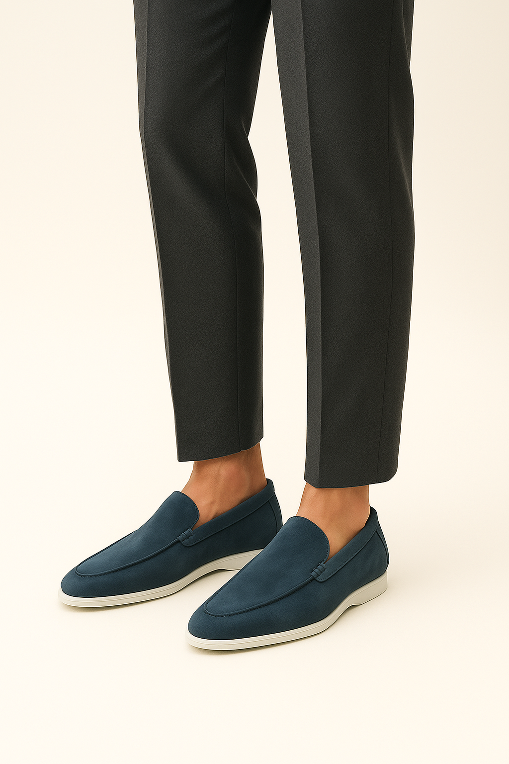 Ladore Suede Loafers Ocean Teal