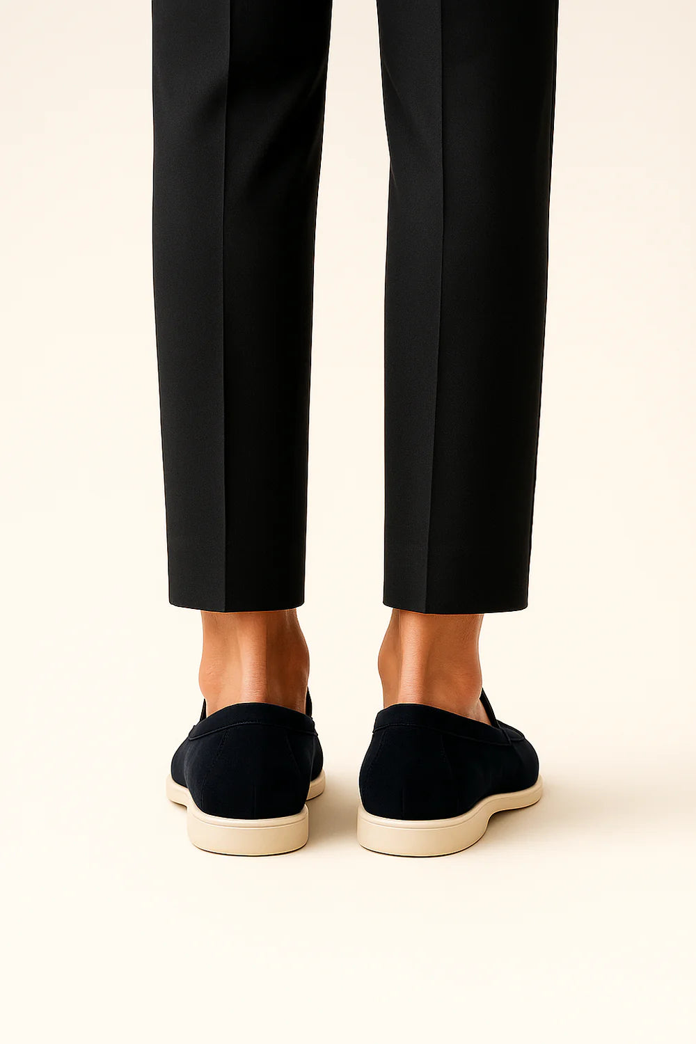 Ladore Suede Loafers Navy