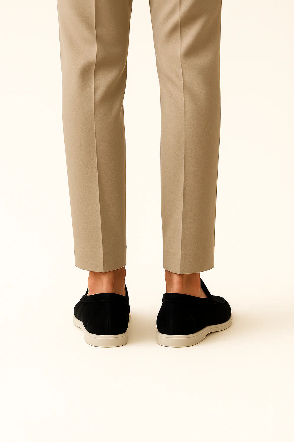 Ladore Suede Loafers Black