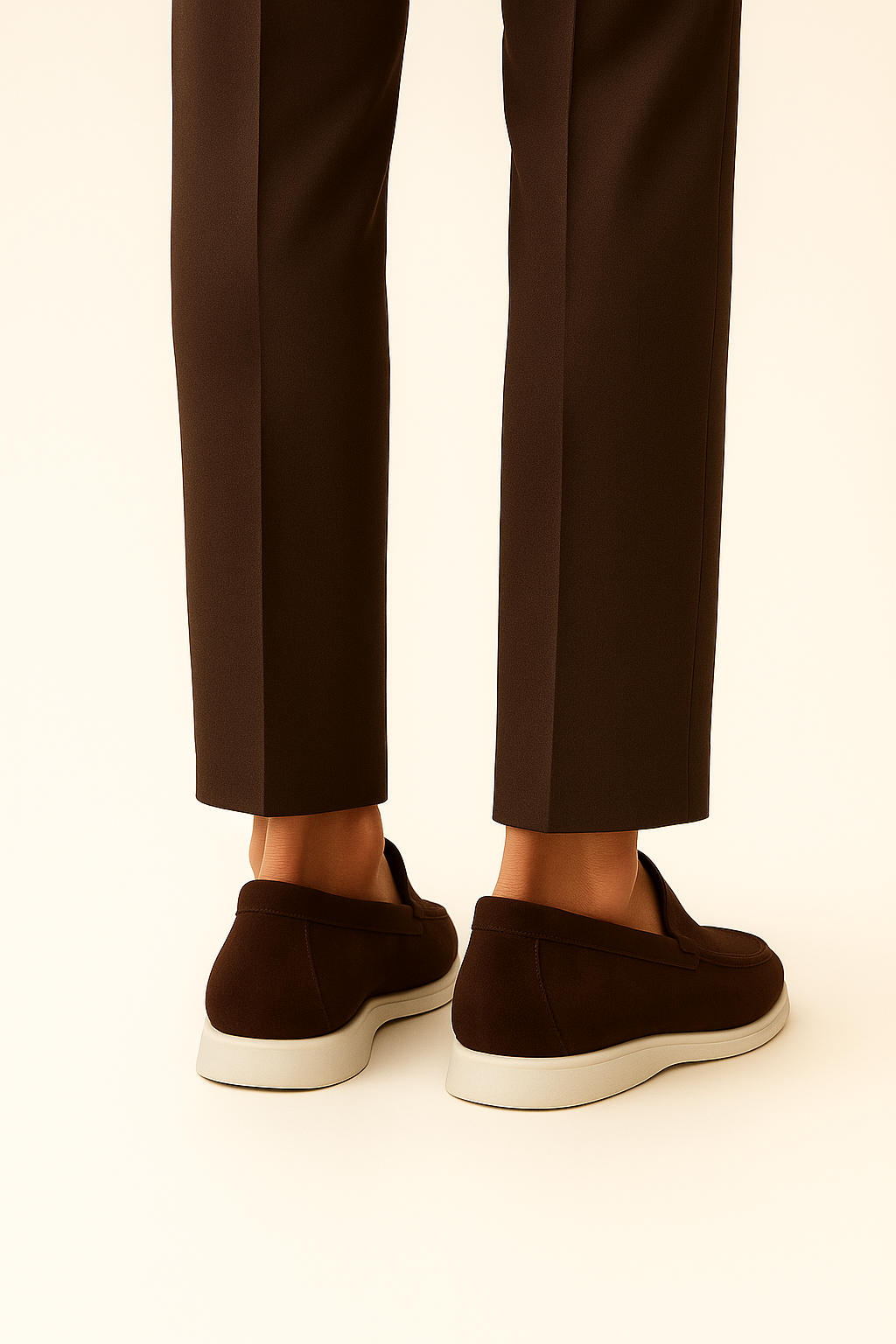 Ladore Suede Loafers Brown