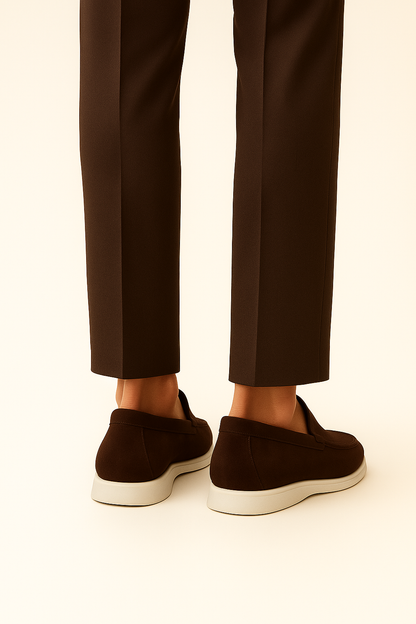 Ladore Suede Loafers Brown