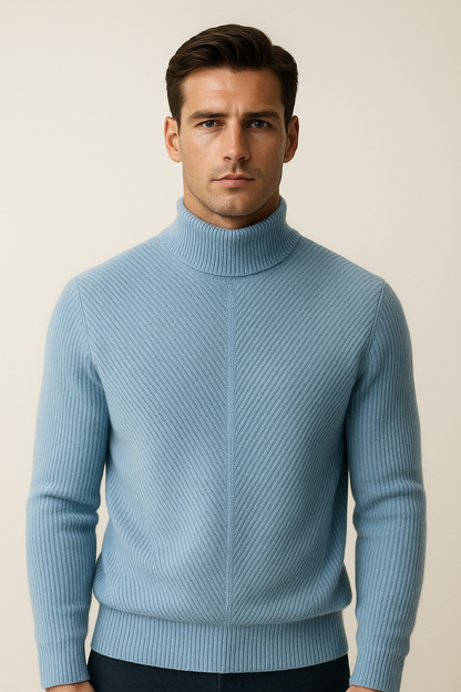 Moravi Merino Knit Blue