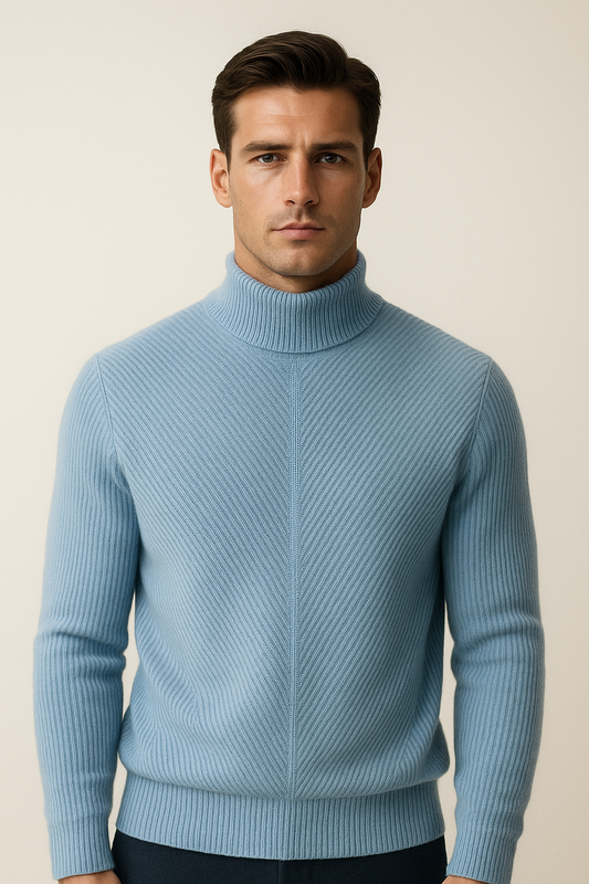 Moravi Merino Knit Blue