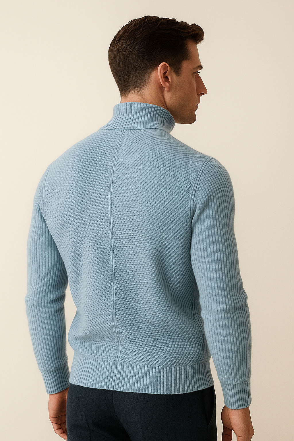 Moravi Merino Knit Blue