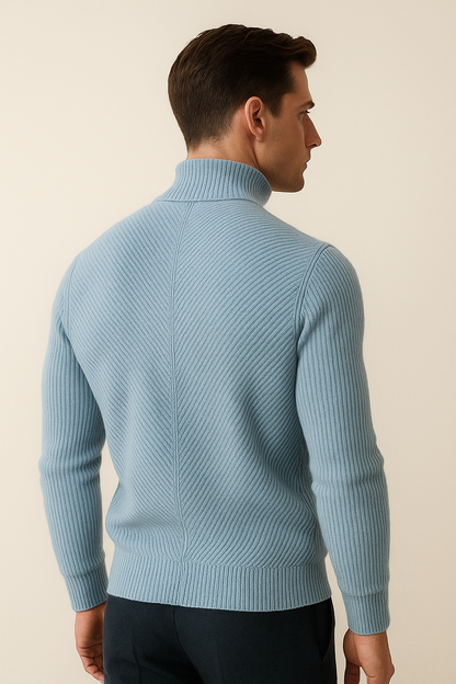Moravi Merino Knit Blue