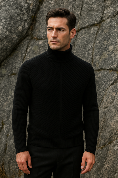 Moravi Merino Knit Black