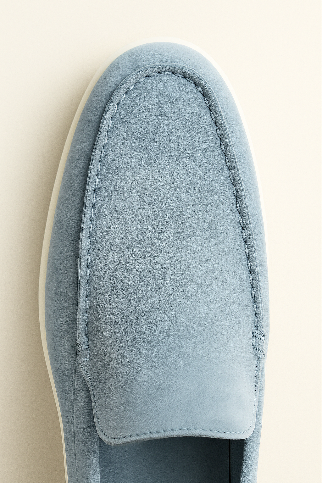 Ladore Suede Loafers Light Blue