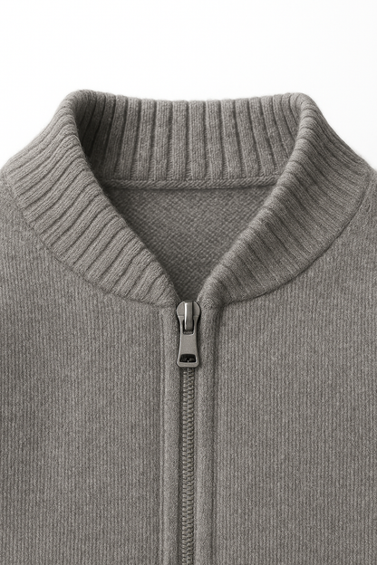 Varenu Merino Cardigan Grey