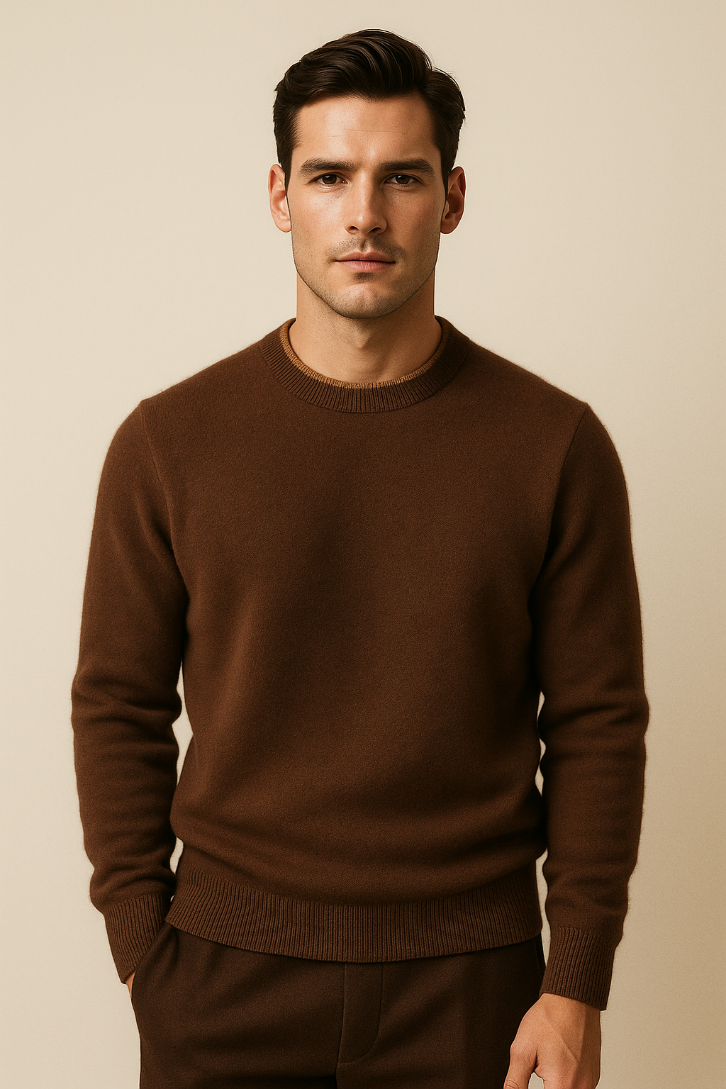 Arivo Cashmere Knit Brown