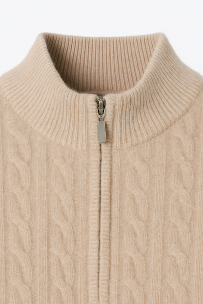 Seviro Cashmere Knit Beige