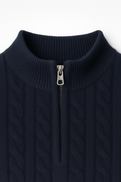 Seviro Cashmere Knit Navy
