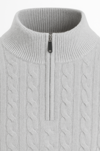 Seviro Cashmere Knit Grey