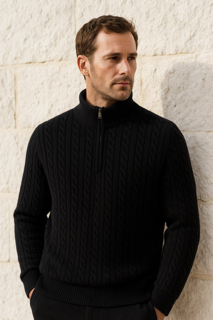Seviro Cashmere Knit Black