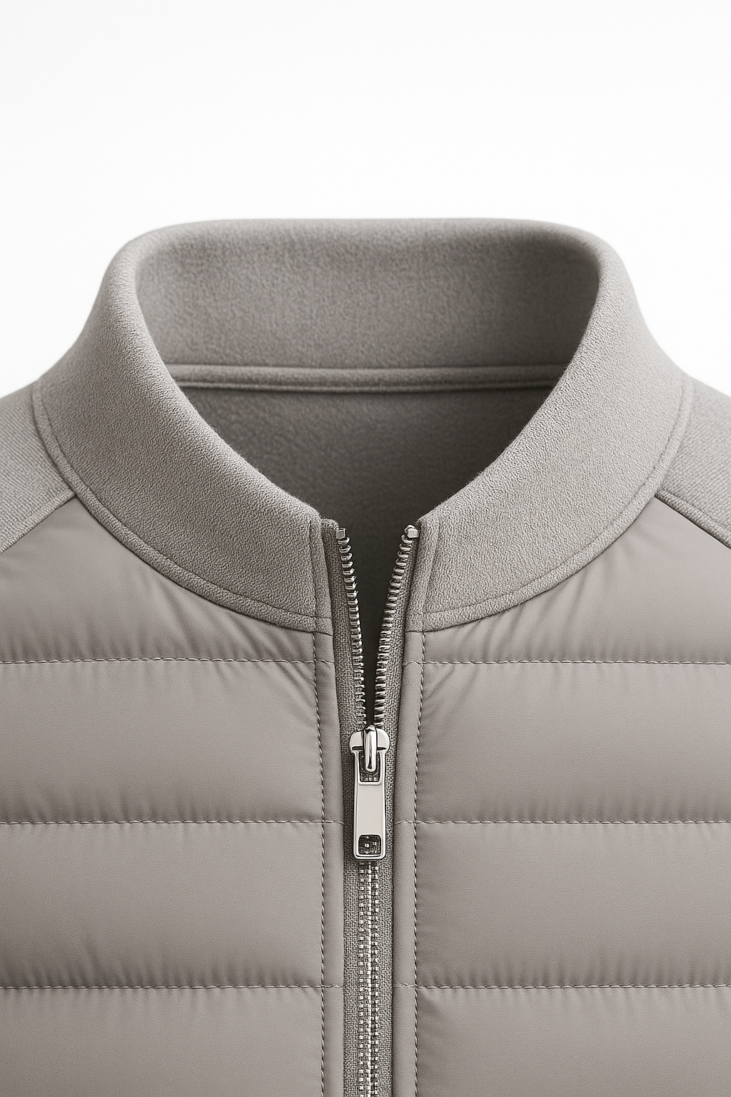 Belaro Padded Wool Jacket Grey