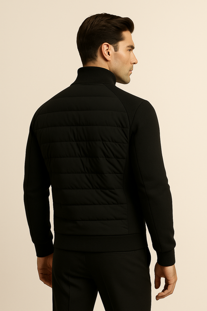 Belaro Padded Wool Jacket Black