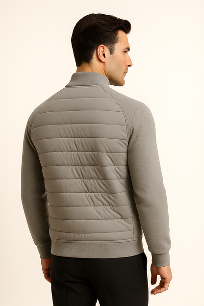Belaro Padded Wool Jacket Grey