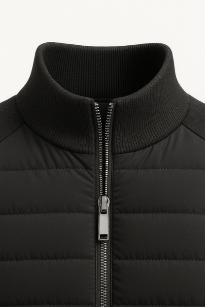 Belaro Padded Wool Jacket Black