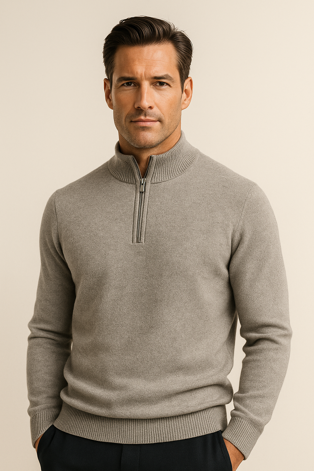Calero Quarter-Zip Grey
