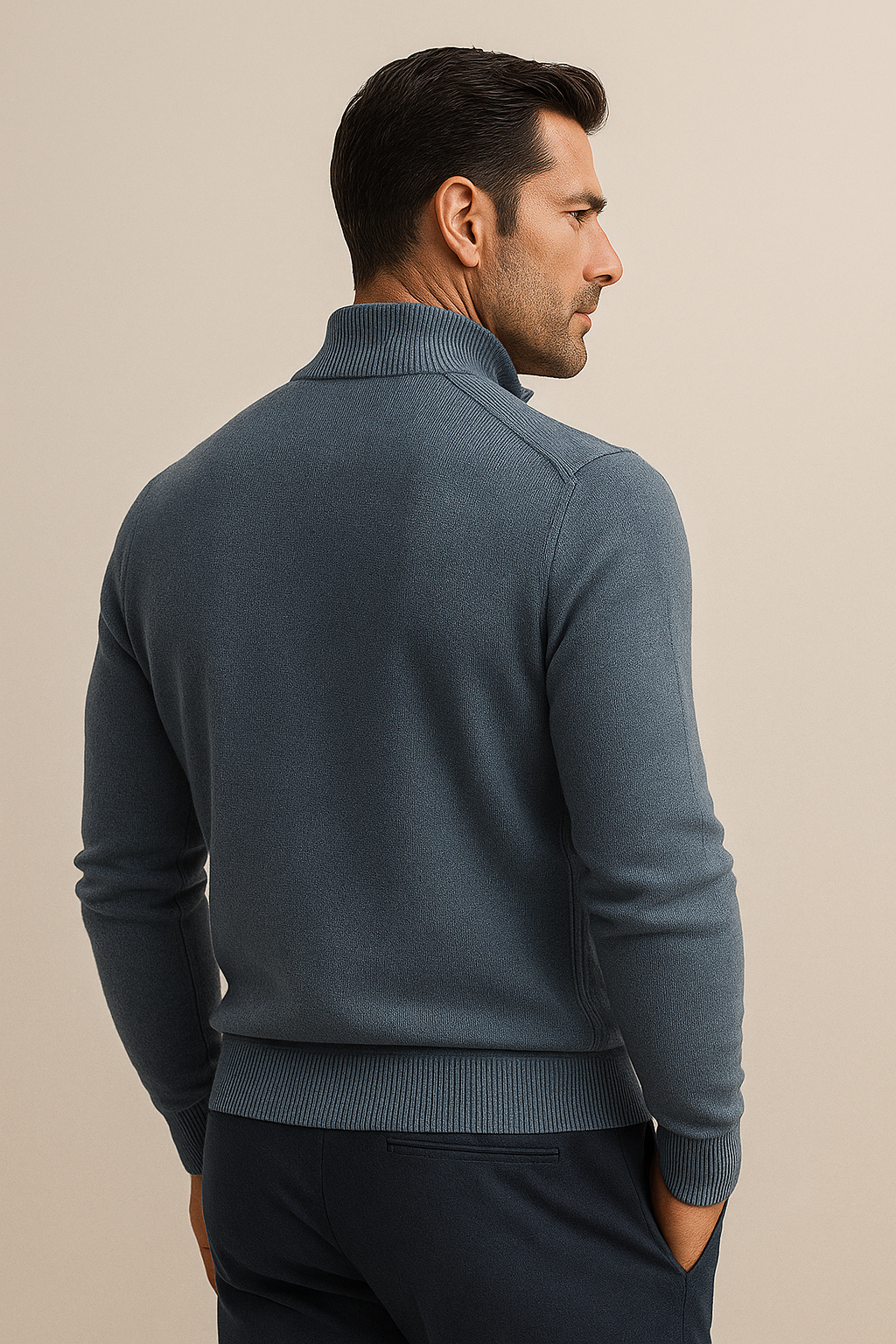 Calero Quarter-Zip Blue