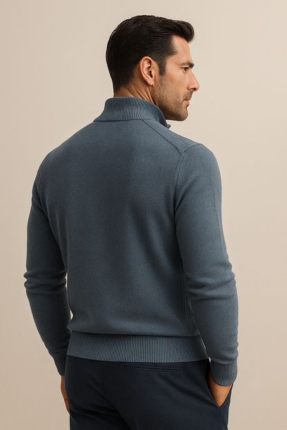 Calero Quarter-Zip Blue