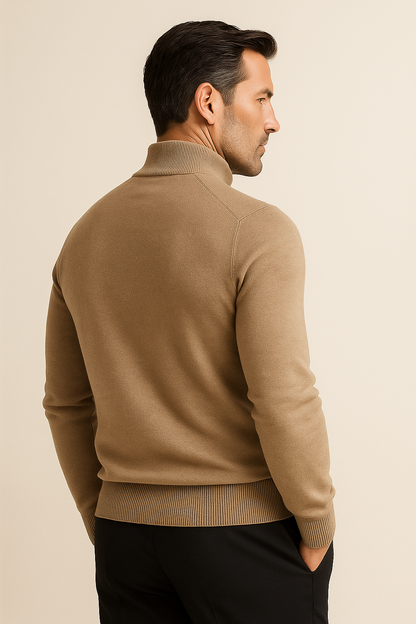 Calero Quarter-Zip Beige