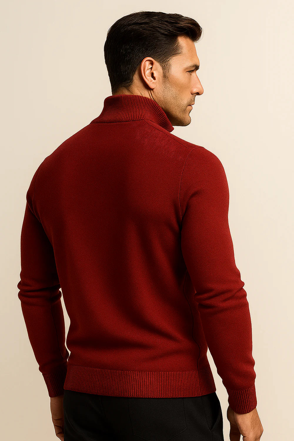 Calero Quarter-Zip Red