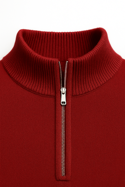 Calero Quarter-Zip Red