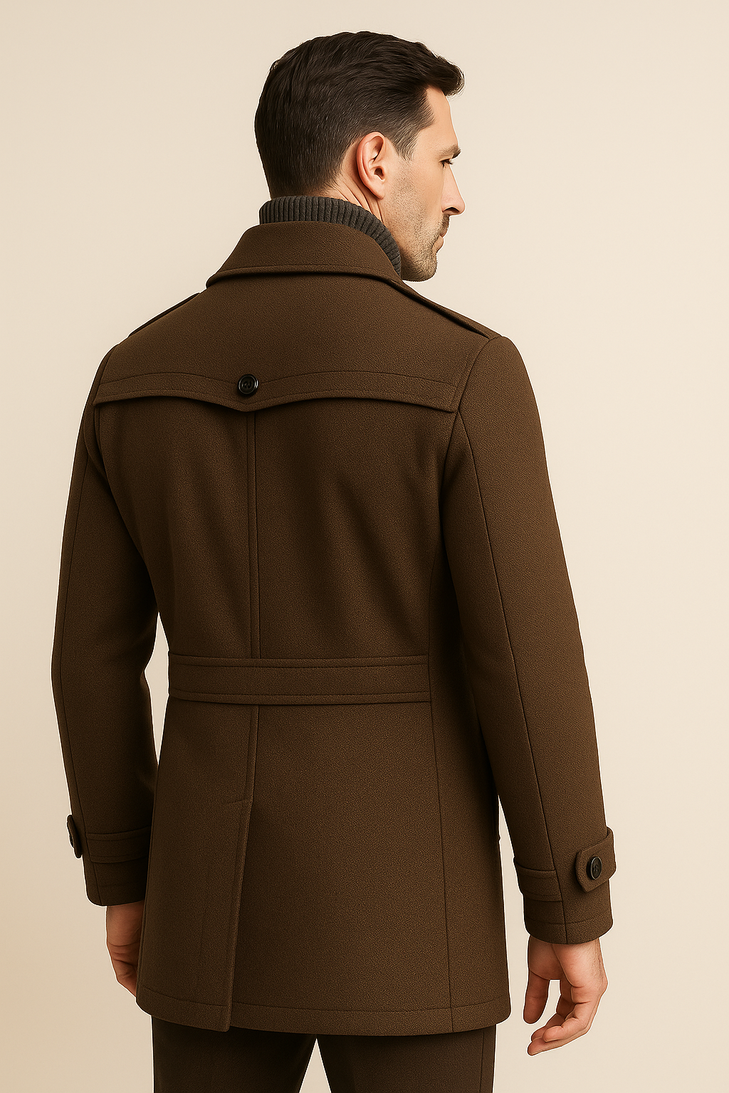 Celano Field Coat Brown