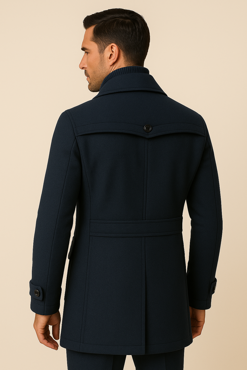 Celano Field Coat Navy