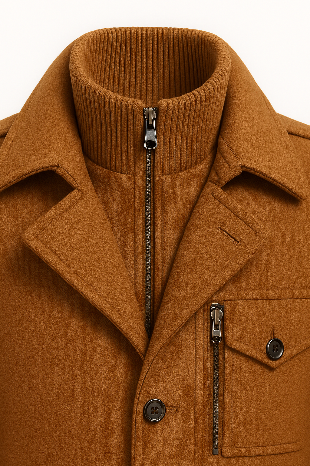 Celano Field Coat Orange